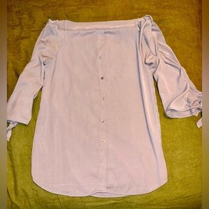 Brand: streetwear society Size: small Color: periwinkle / lavender